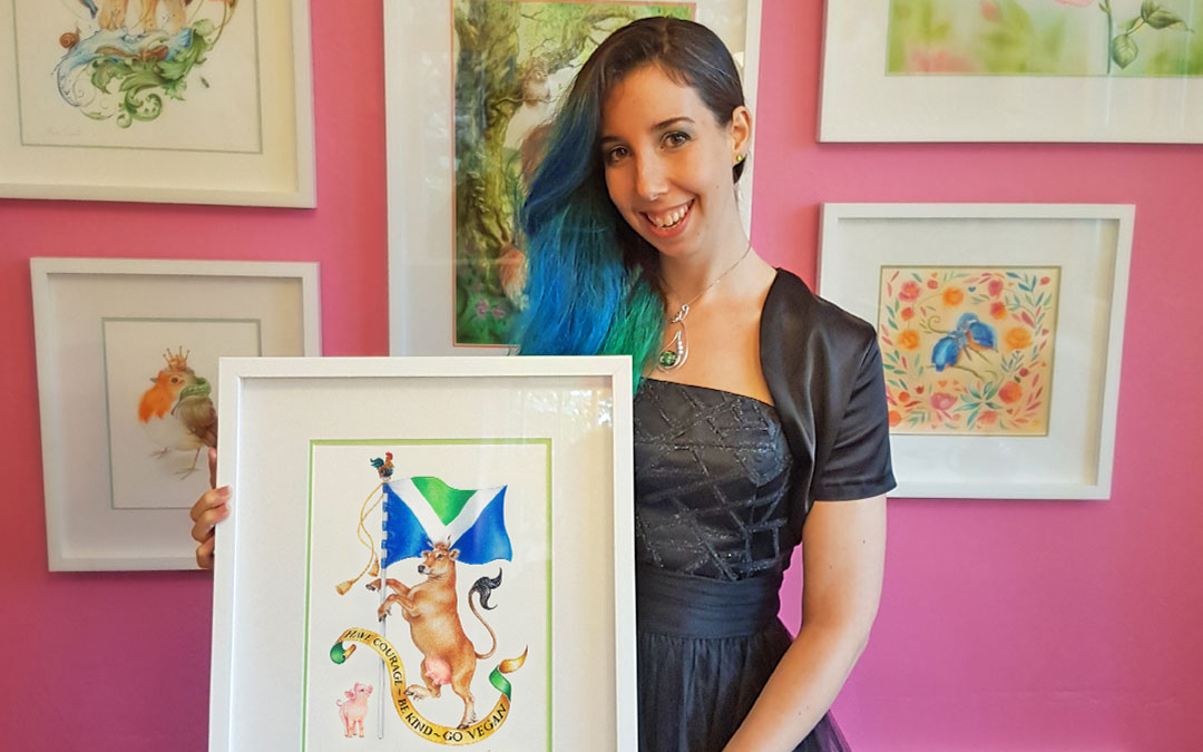 Maria Tiqwah – the artist behind the Coat of arms